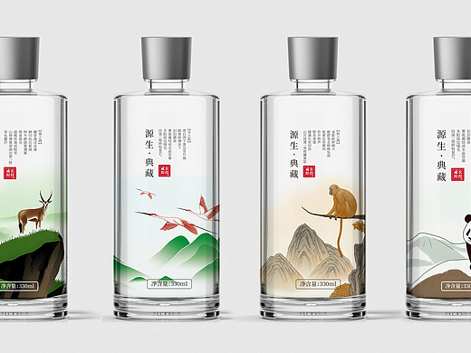 咸阳农投子午河矿泉水包装设计高端线（二）