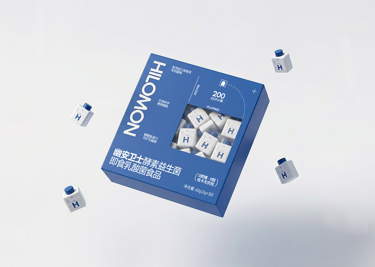 HILOMON 酵素益生菌系列包装全案设计（图ZNDA2NDEwNTgw） - 包装 - 站酷设计师月皿原创工作室原创素材 - 站酷ZCOOL