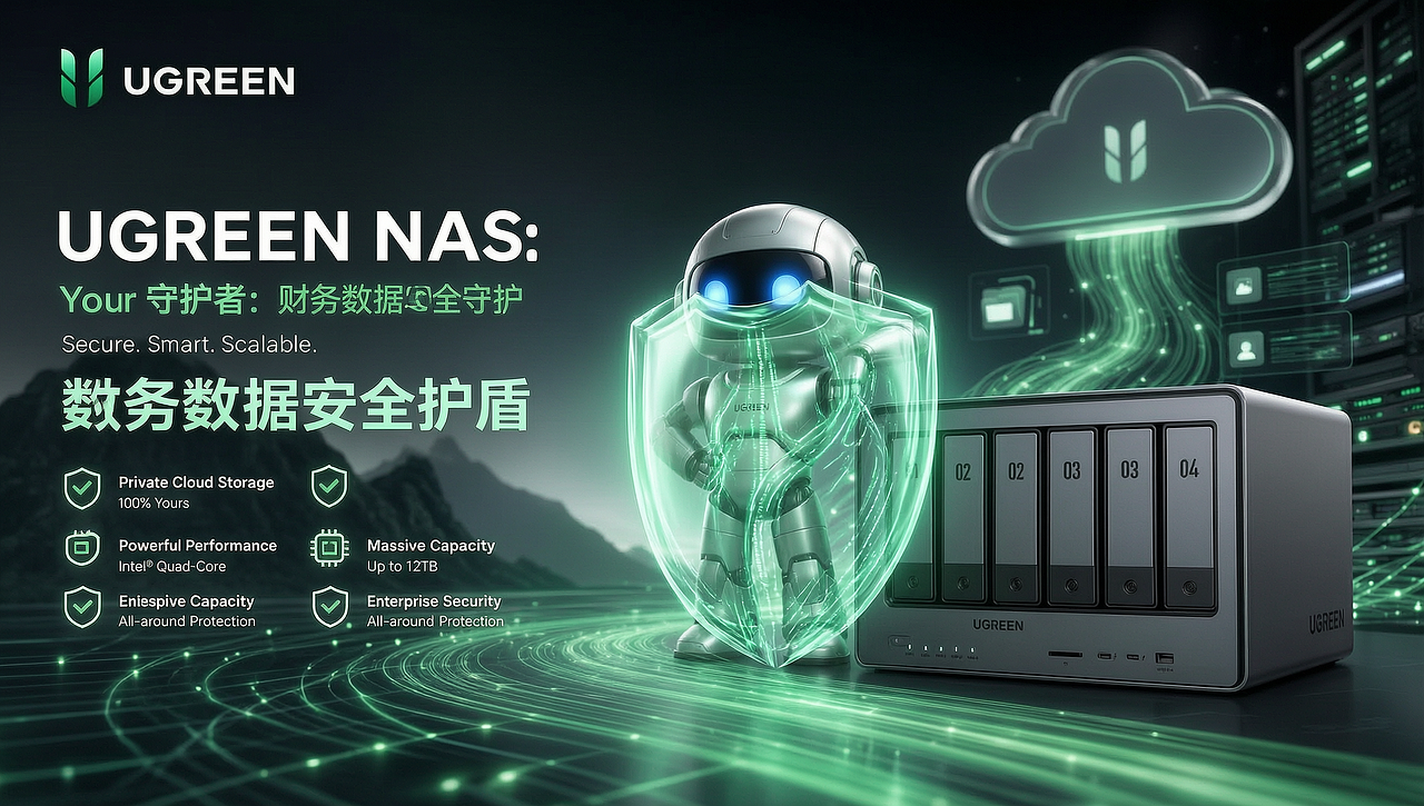 数据守护者（NAS私有云iDX6011 Pro）（图ZNDA2NDEyODk2） - AI作品 - 站酷设计师xixihaha13原创素材 - 站酷ZCOOL
