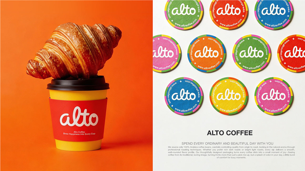 ALTO COFFEE | 咖啡品牌视觉设计（图ZNDA2NDIwMzEy） - 品牌 - 站酷设计师米露lulu原创素材 - 站酷ZCOOL
