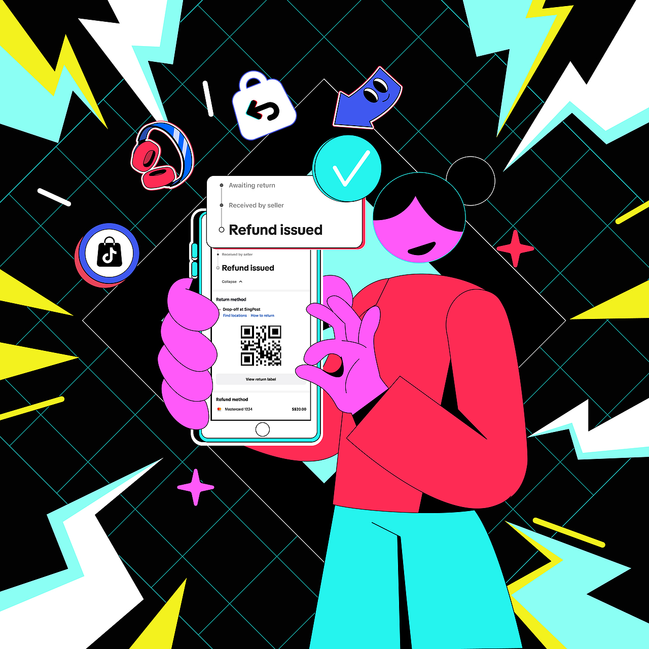TikTok Shop｜重构电商履约体验（图ZNDA2NDIwNjg0） - Motion Graphic - 站酷设计师成都创设意象文化原创素材 - 站酷ZCOOL