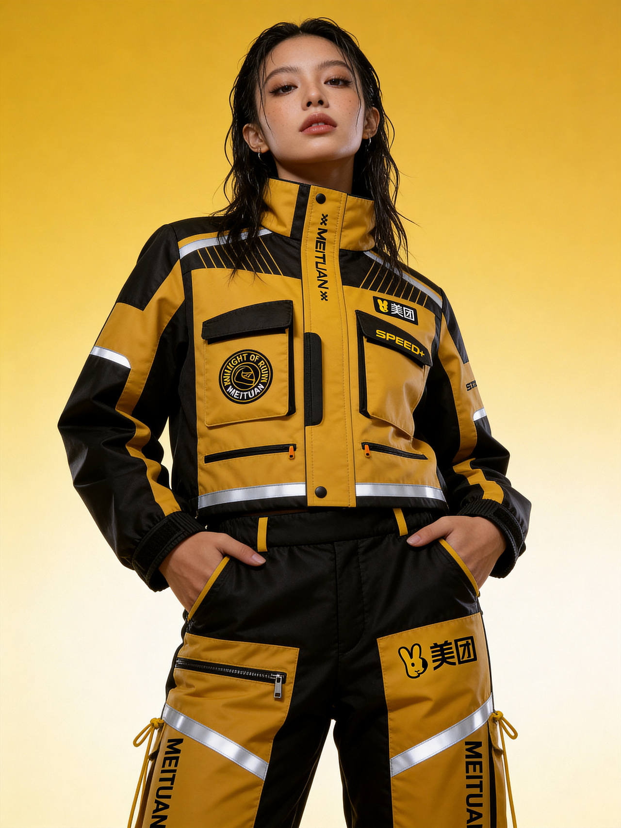 美团第一届黄衣服设计大赛(图ZNDA2NDI0ODA4) - 其他服装 - 站酷设计师头号玩家attry原创素材 - 站酷ZCOOL