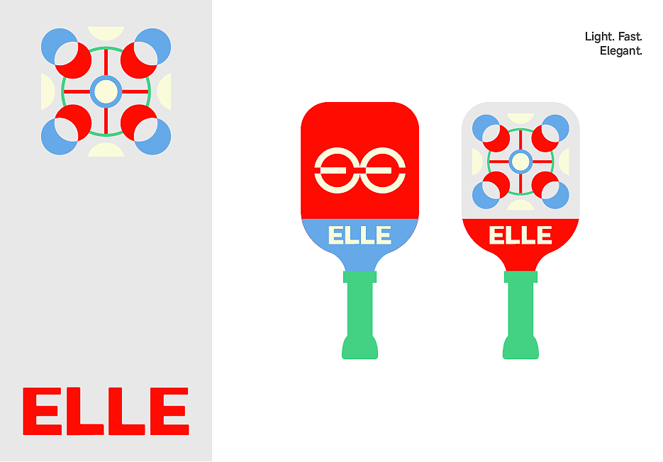 ELLE｜匹克球品牌全案设计（图ZNDA2NDI2OTY4） - 品牌 - 站酷设计师童童子cool原创素材 - 站酷ZCOOL