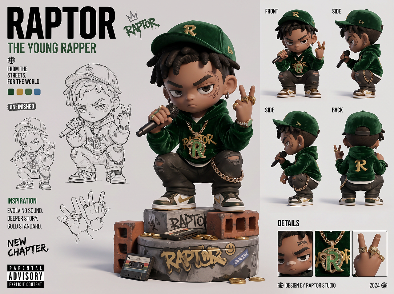 RAPTOR：街头未完成（图ZNDA2NDI3NjI4） - 人物/生物 - 站酷设计师格格小格原创素材 - 站酷ZCOOL