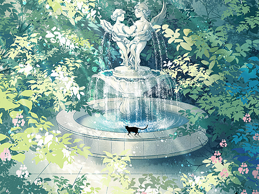 爱神喷泉花园