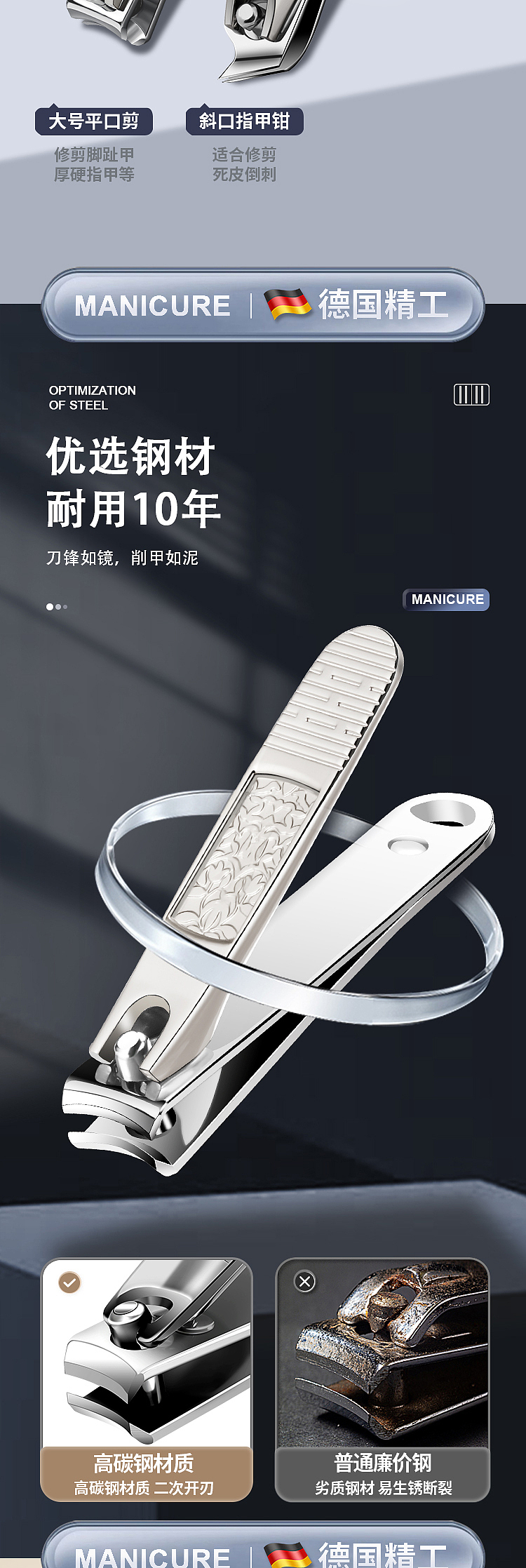 指甲钳详情页（图ZNDA2NDM3MjA0） - 电商 - 站酷设计师Z035009512原创素材 - 站酷ZCOOL