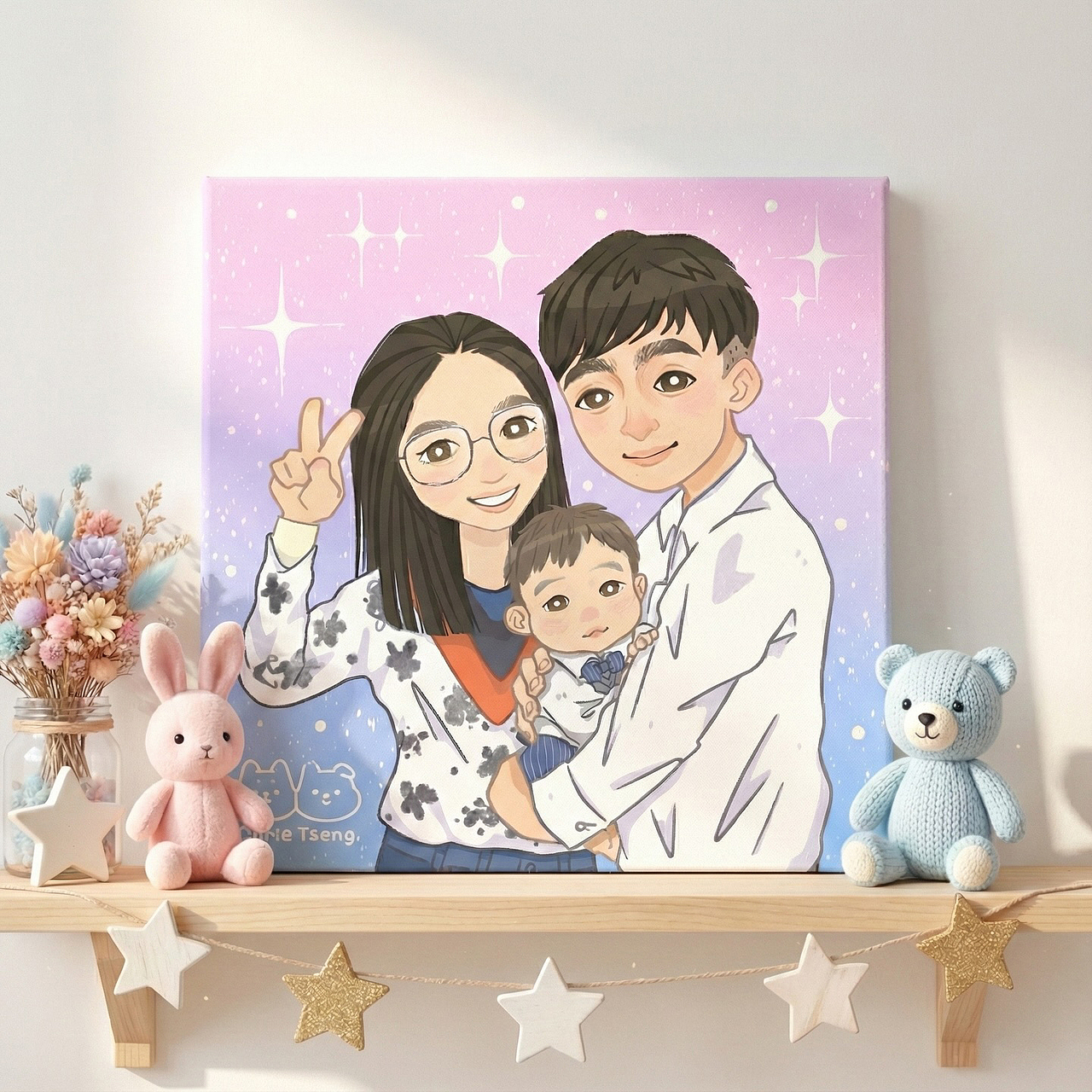 似颜绘集合（三）（图ZNDA2NDQxODEy） - 商业插画 - 站酷设计师曾靖轩Dorie原创素材 - 站酷ZCOOL