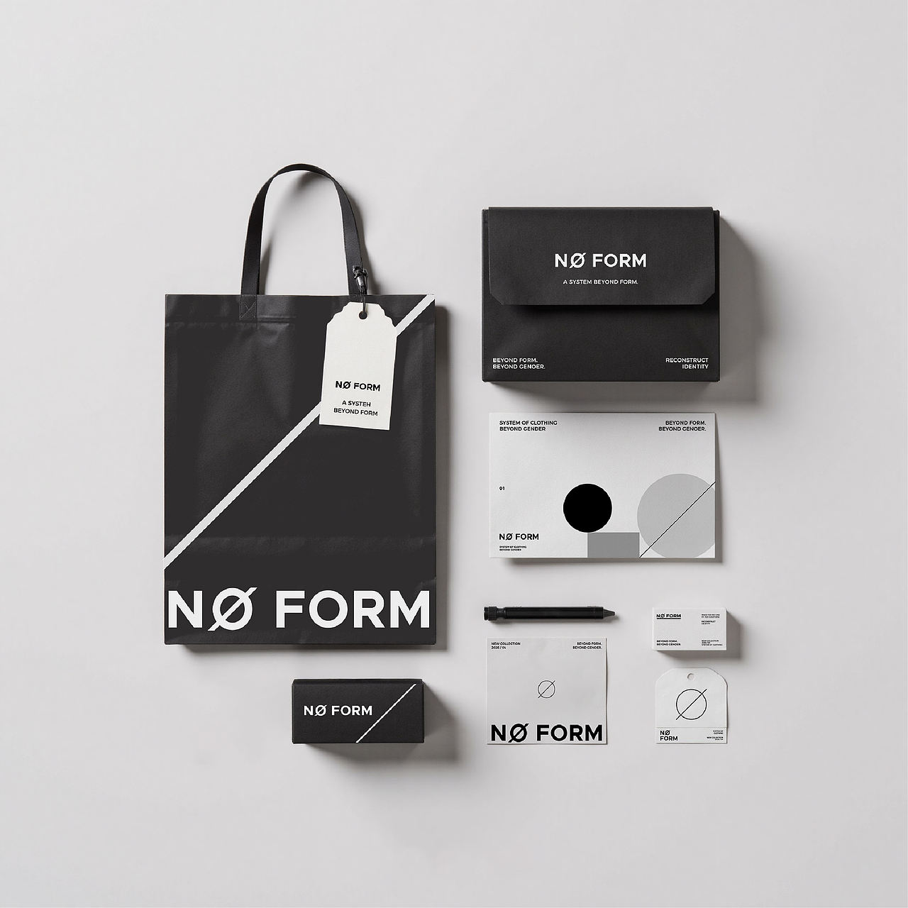 NØ FORM服装品牌设计丨品牌全案设计（图ZNDA2NDQyMjAw） - 品牌 - 站酷设计师六一Design原创素材 - 站酷ZCOOL