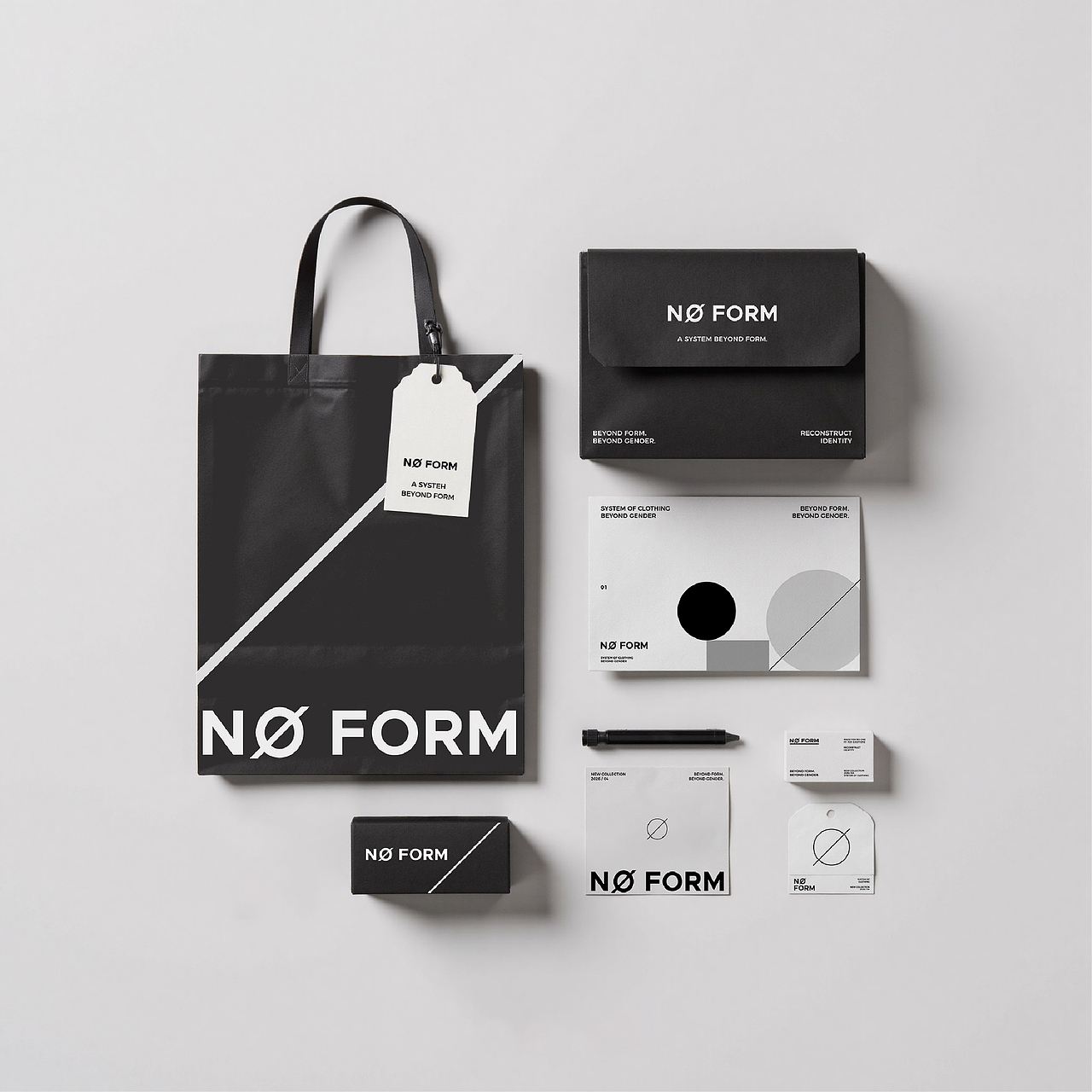 NØ FORM服装品牌设计丨品牌全案设计（图ZNDA2NDQyMjAw） - 品牌 - 站酷设计师六一Design原创素材 - 站酷ZCOOL