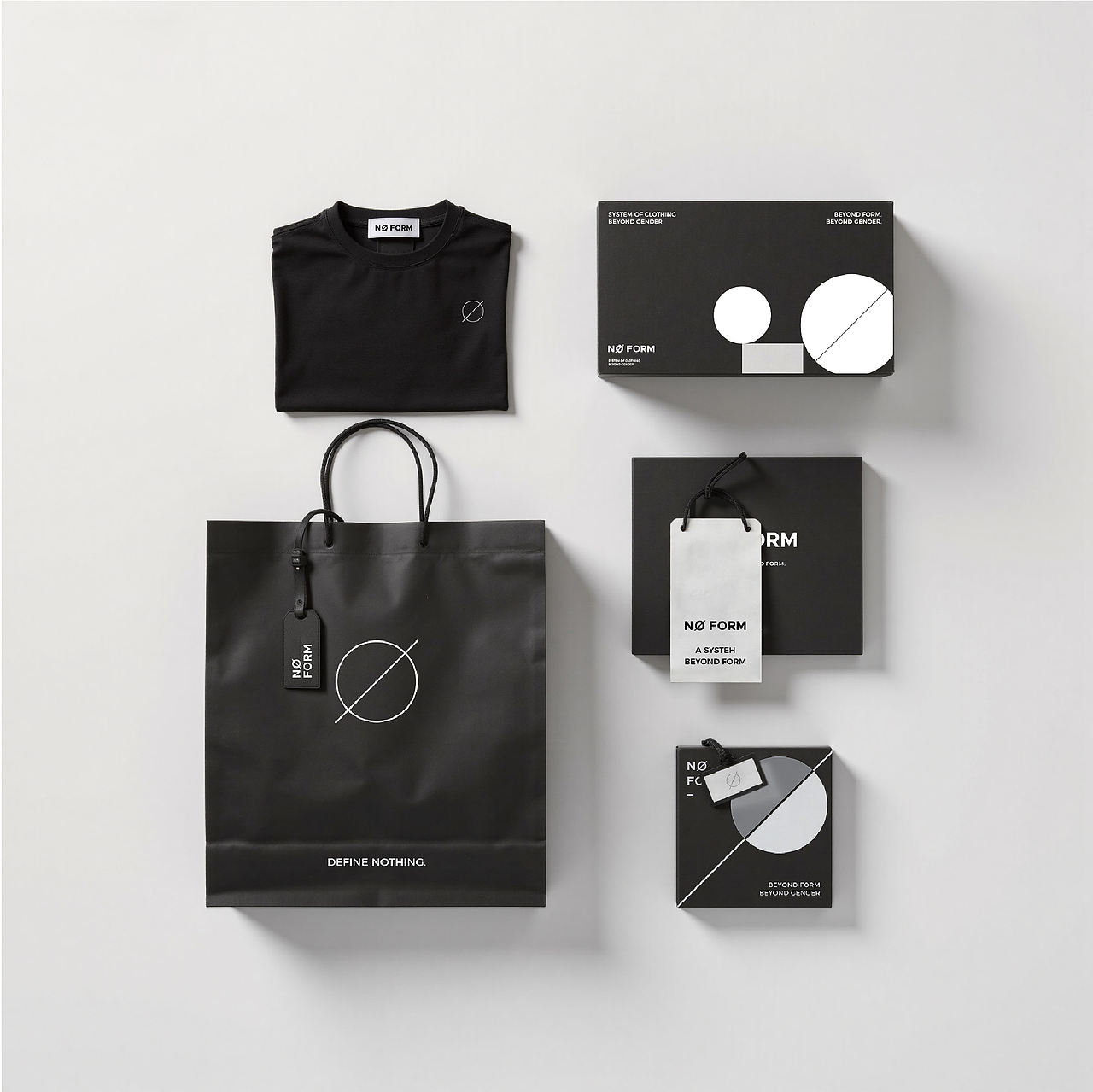 NØ FORM服装品牌设计丨品牌全案设计（图ZNDA2NDQyMjEy） - 品牌 - 站酷设计师六一Design原创素材 - 站酷ZCOOL