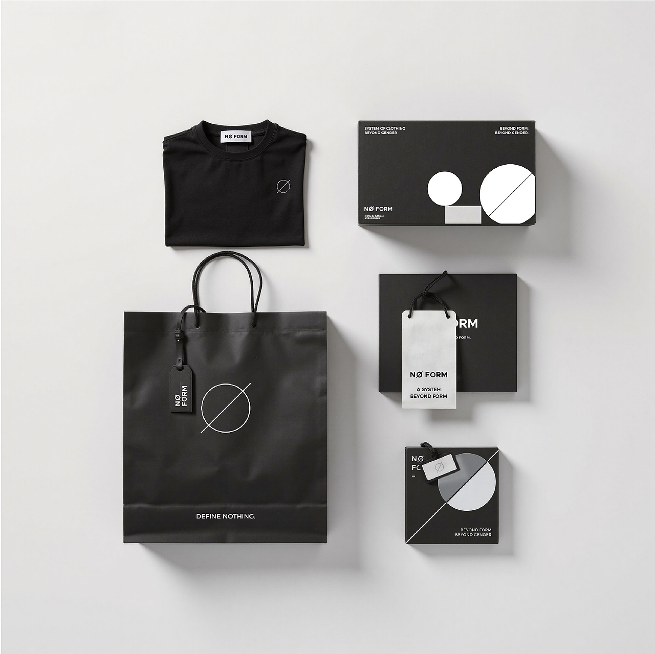 NØ FORM服装品牌设计丨品牌全案设计（图ZNDA2NDQyMjEy） - 品牌 - 站酷设计师六一Design原创素材 - 站酷ZCOOL