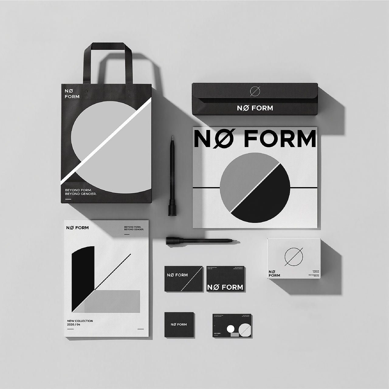 NØ FORM服装品牌设计丨品牌全案设计（图ZNDA2NDQyMjI4） - 品牌 - 站酷设计师六一Design原创素材 - 站酷ZCOOL