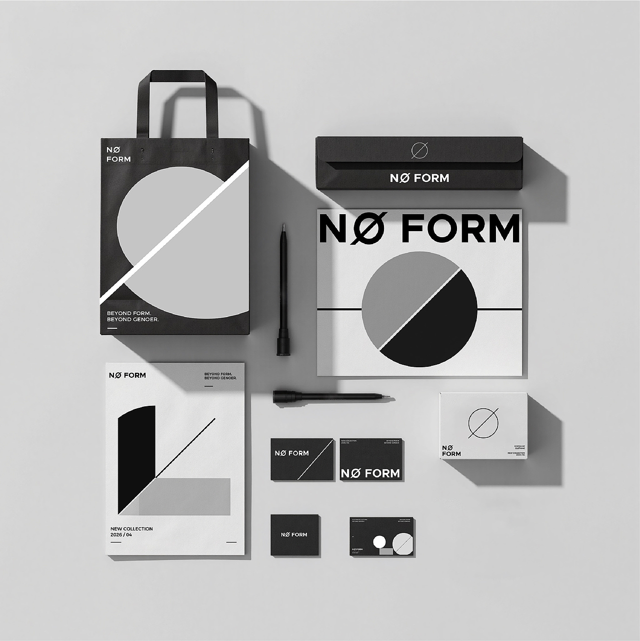 NØ FORM服装品牌设计丨品牌全案设计（图ZNDA2NDQyMjI4） - 品牌 - 站酷设计师六一Design原创素材 - 站酷ZCOOL