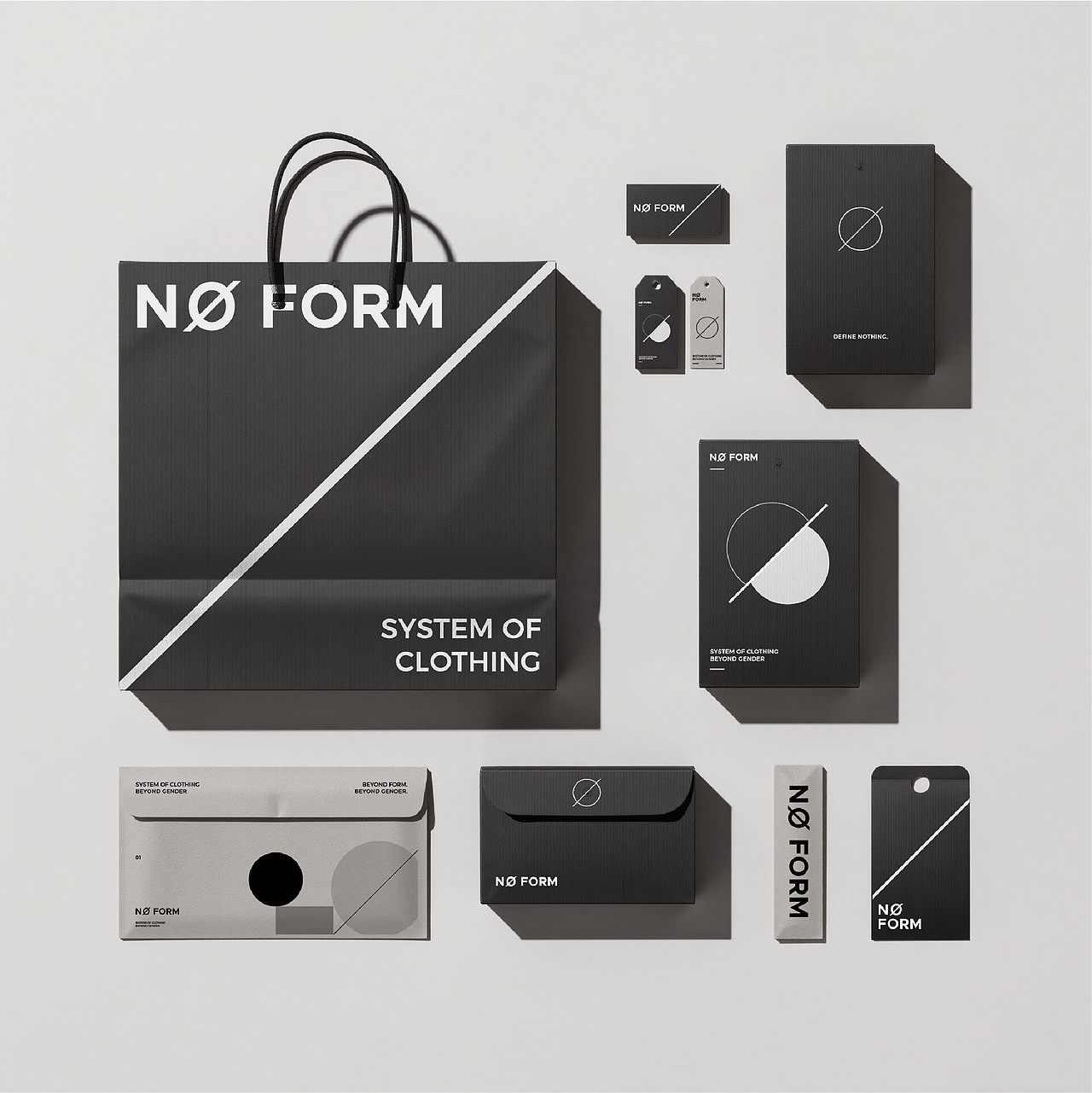 NØ FORM服装品牌设计丨品牌全案设计（图ZNDA2NDQyMjM2） - 品牌 - 站酷设计师六一Design原创素材 - 站酷ZCOOL