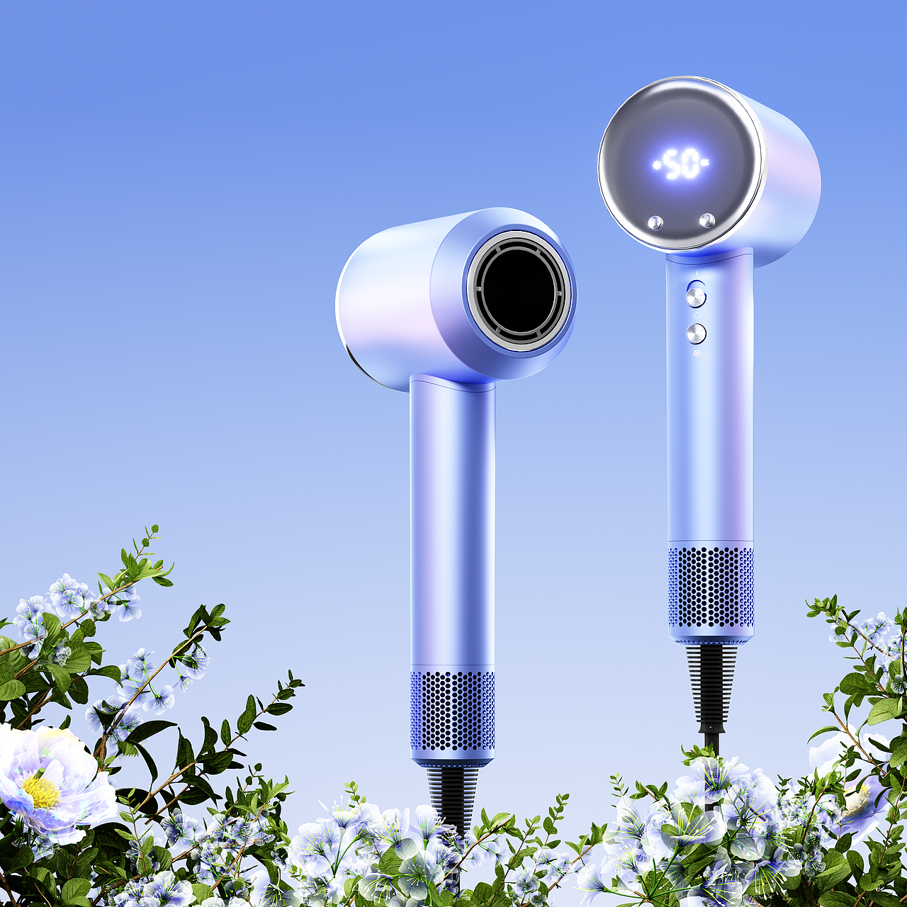 冲牙器吹风机渲染（图ZNDA2NDQyNTUy） - 产品 - 站酷设计师菜籽_原创素材 - 站酷ZCOOL
