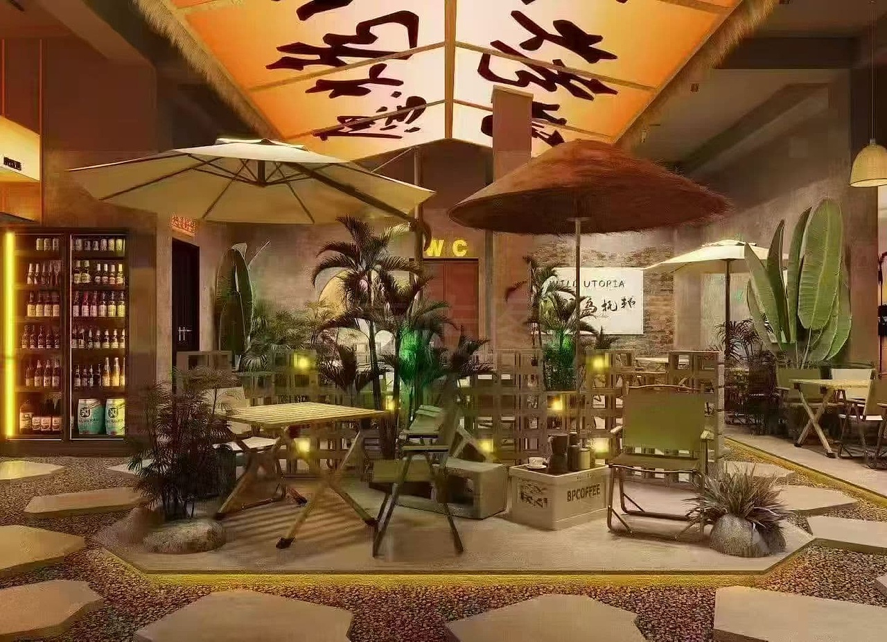 在城市里也能沉浸式露营用餐🏕#露营风餐厅（图ZNDA2NDQ5OTQw） - 其他平面 - 站酷设计师Z160088343原创素材 - 站酷ZCOOL