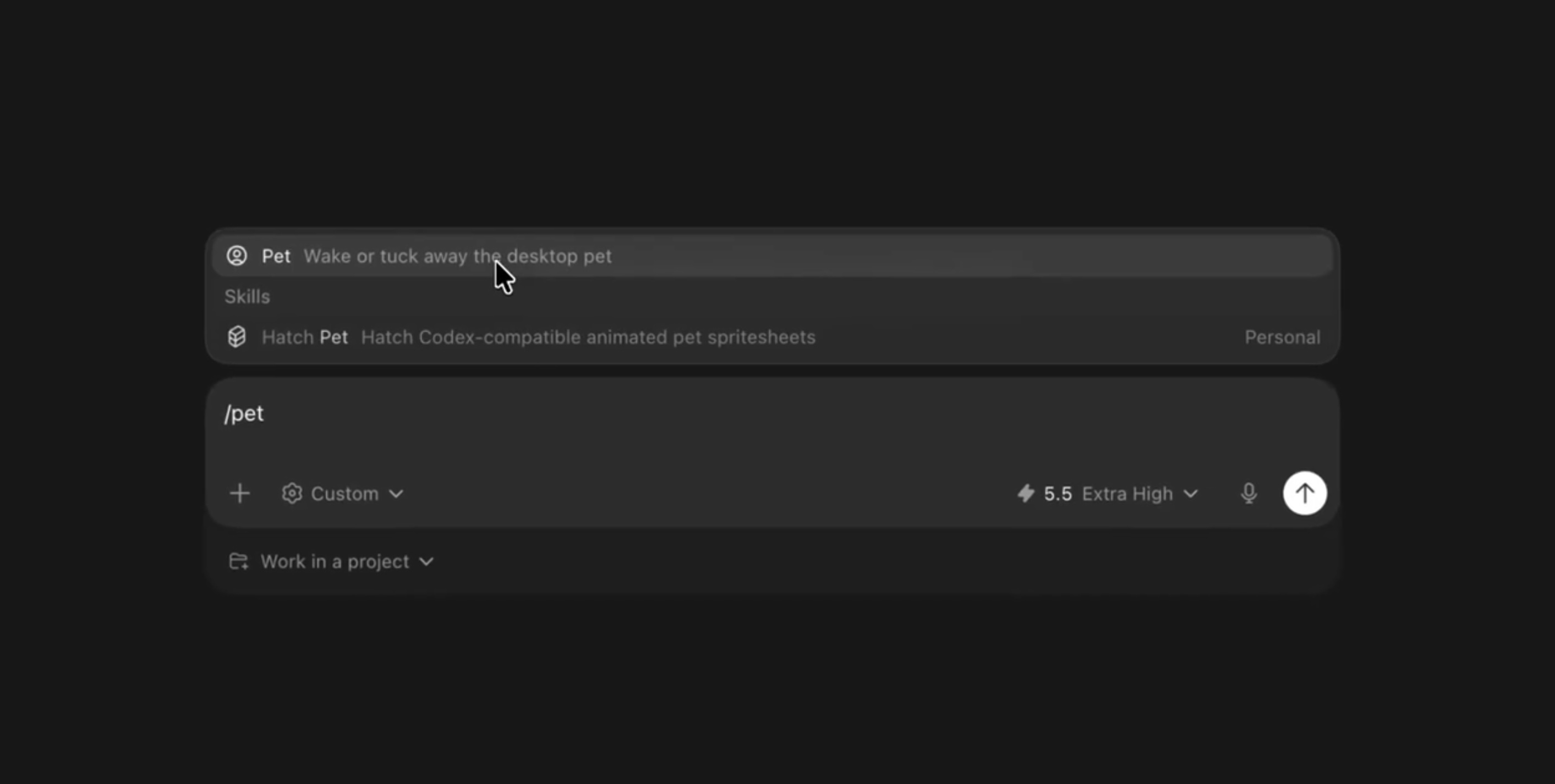 OpenAI Codex 也出宠物系统了，已路转粉，我养了只哥布林之后就再没关过它（图ZMTU1ODc3NjQ=） - 观点 - 站酷设计师智明了智明原创素材 - 站酷ZCOOL