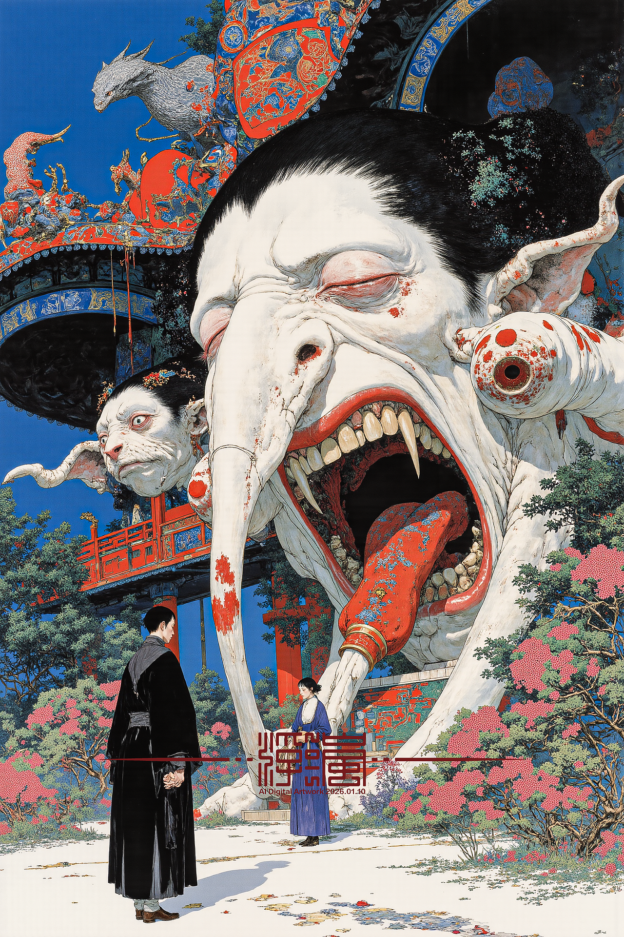 白日奇谈（图ZNDA2NDU0MzYw） - 艺术插画 - 站酷设计师2015浮岚原创素材 - 站酷ZCOOL