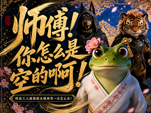 AIGC 影视《避水剑》3D国风漫剧短片全流程创作展示