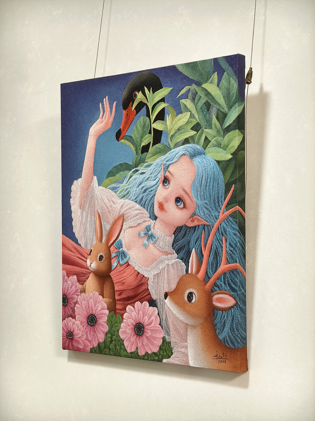 又一幅综合材料绘画作品（图ZNDA2NDU5NTc2） - 绘画 - 站酷设计师杨超油画原创素材 - 站酷ZCOOL