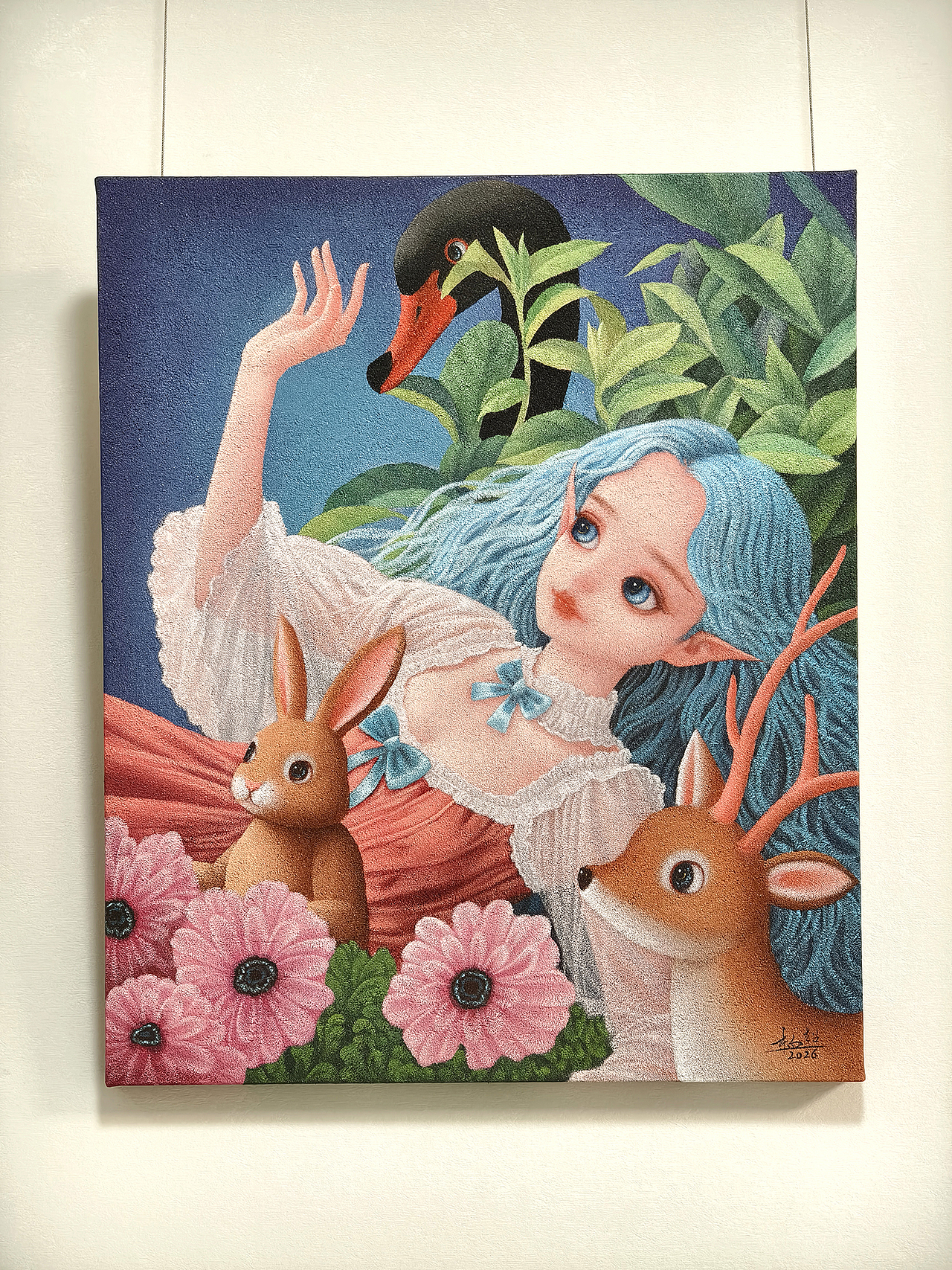 又一幅综合材料绘画作品（图ZNDA2NDU5NTcy） - 绘画 - 站酷设计师杨超油画原创素材 - 站酷ZCOOL