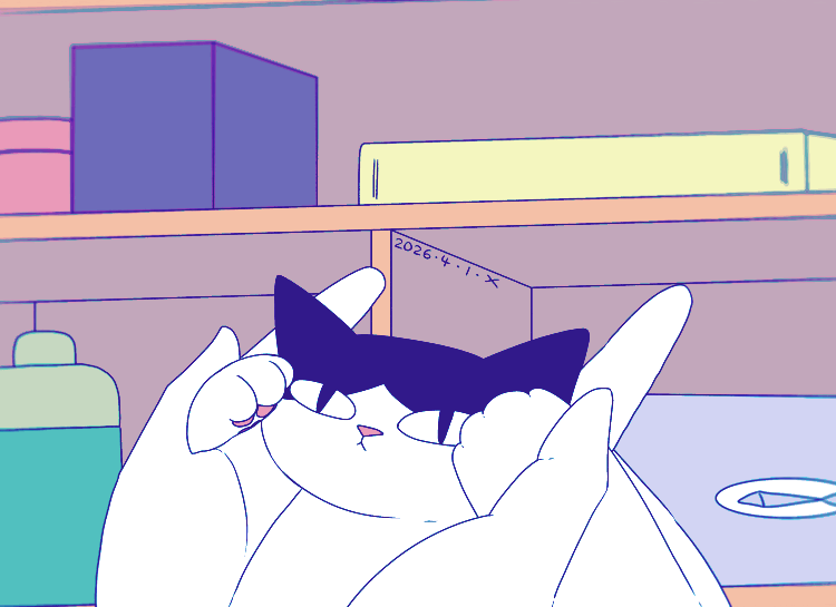 猫咪日常｜2026.4月合集（图ZNDA2NDYwMDA4） - 创作习作 - 站酷设计师蟹味喵酱原创素材 - 站酷ZCOOL