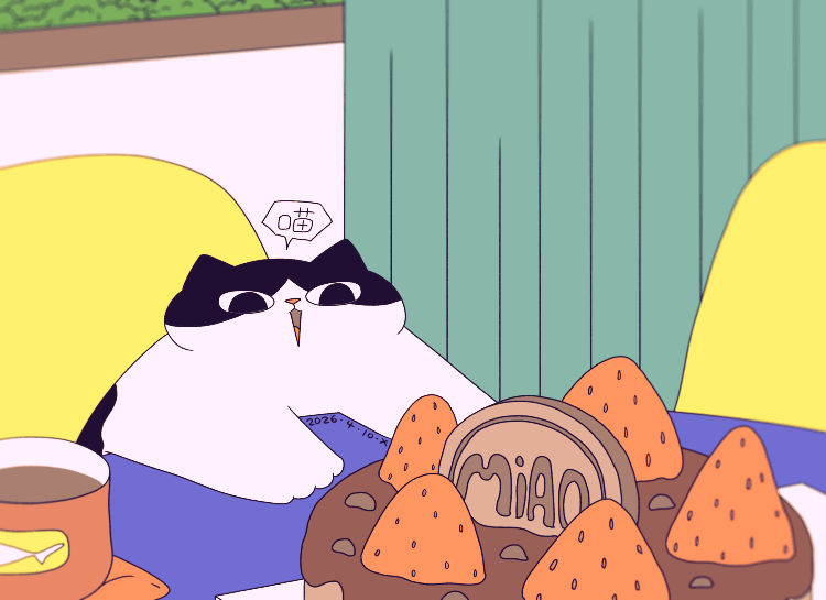 猫咪日常｜2026.4月合集（图ZNDA2NDYwMDQ0） - 创作习作 - 站酷设计师蟹味喵酱原创素材 - 站酷ZCOOL