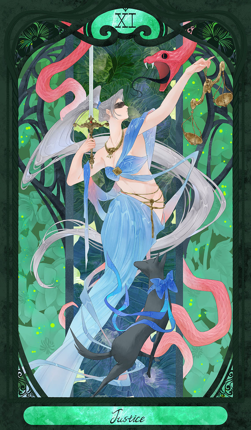 芙洛拉的永恒花园（图ZNDA2NDYwNjE2） - 商业插画 - 站酷设计师杳无音原创素材 - 站酷ZCOOL