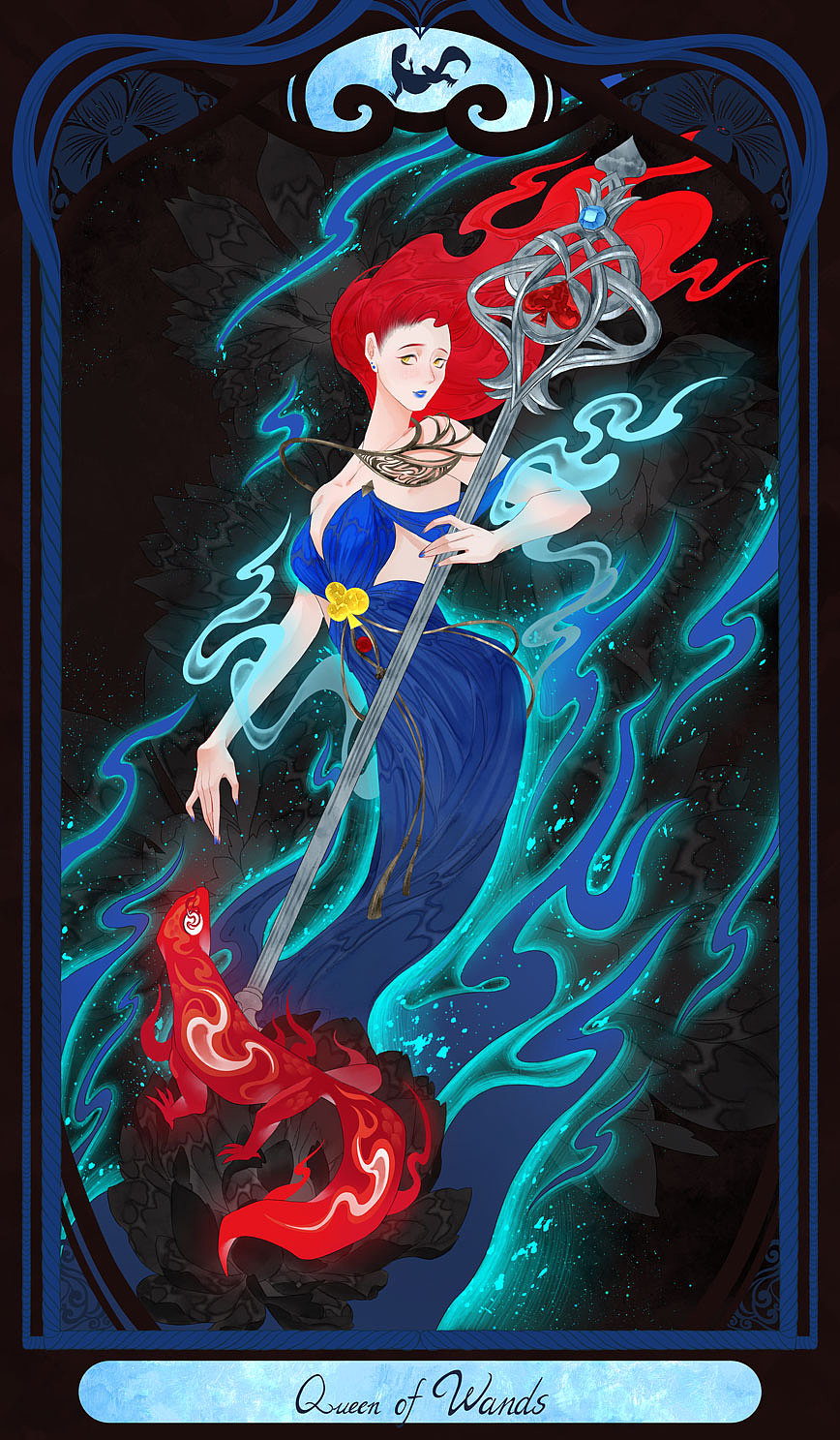 芙洛拉的永恒花园（图ZNDA2NDYwNjgw） - 商业插画 - 站酷设计师杳无音原创素材 - 站酷ZCOOL
