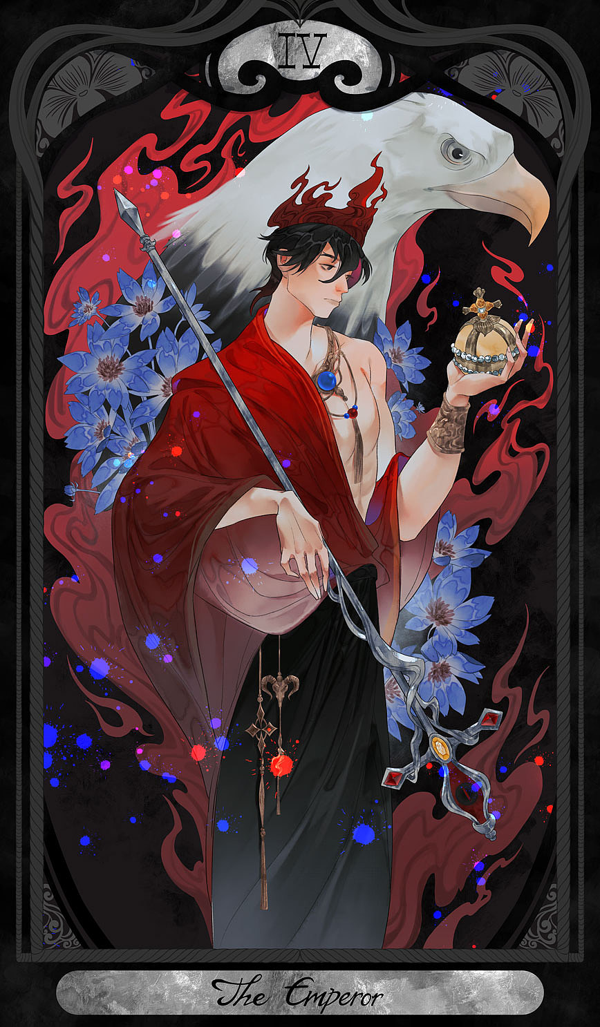 芙洛拉的永恒花园（图ZNDA2NDYwNTg4） - 商业插画 - 站酷设计师杳无音原创素材 - 站酷ZCOOL