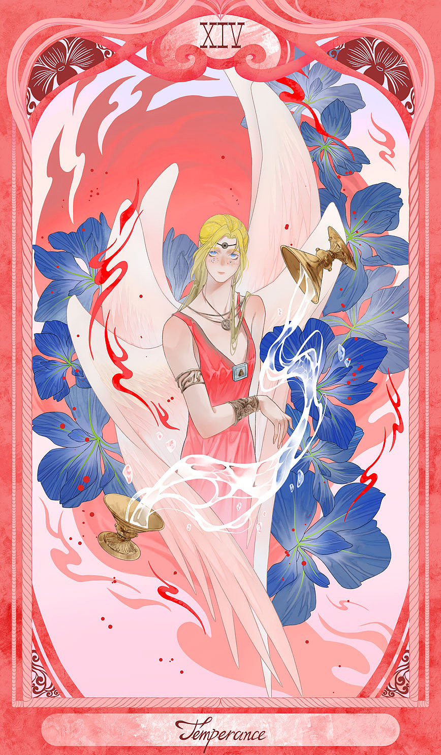 芙洛拉的永恒花园（图ZNDA2NDYwNjI4） - 商业插画 - 站酷设计师杳无音原创素材 - 站酷ZCOOL