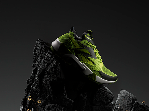 Reebok Sneaker 3D Rendering