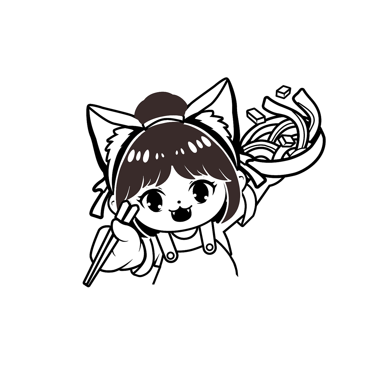 食在老友擀面皮店IP设计（图ZNDA2NDYzNDEy） - IP形象 - 站酷设计师叁烱原创素材 - 站酷ZCOOL