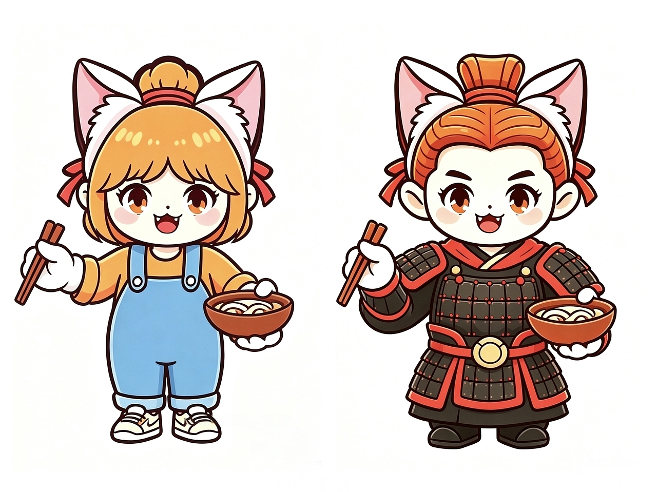 食在老友擀面皮原创IP（图ZNDA2NDY0MTA0） - IP形象 - 站酷设计师叁烱原创素材 - 站酷ZCOOL