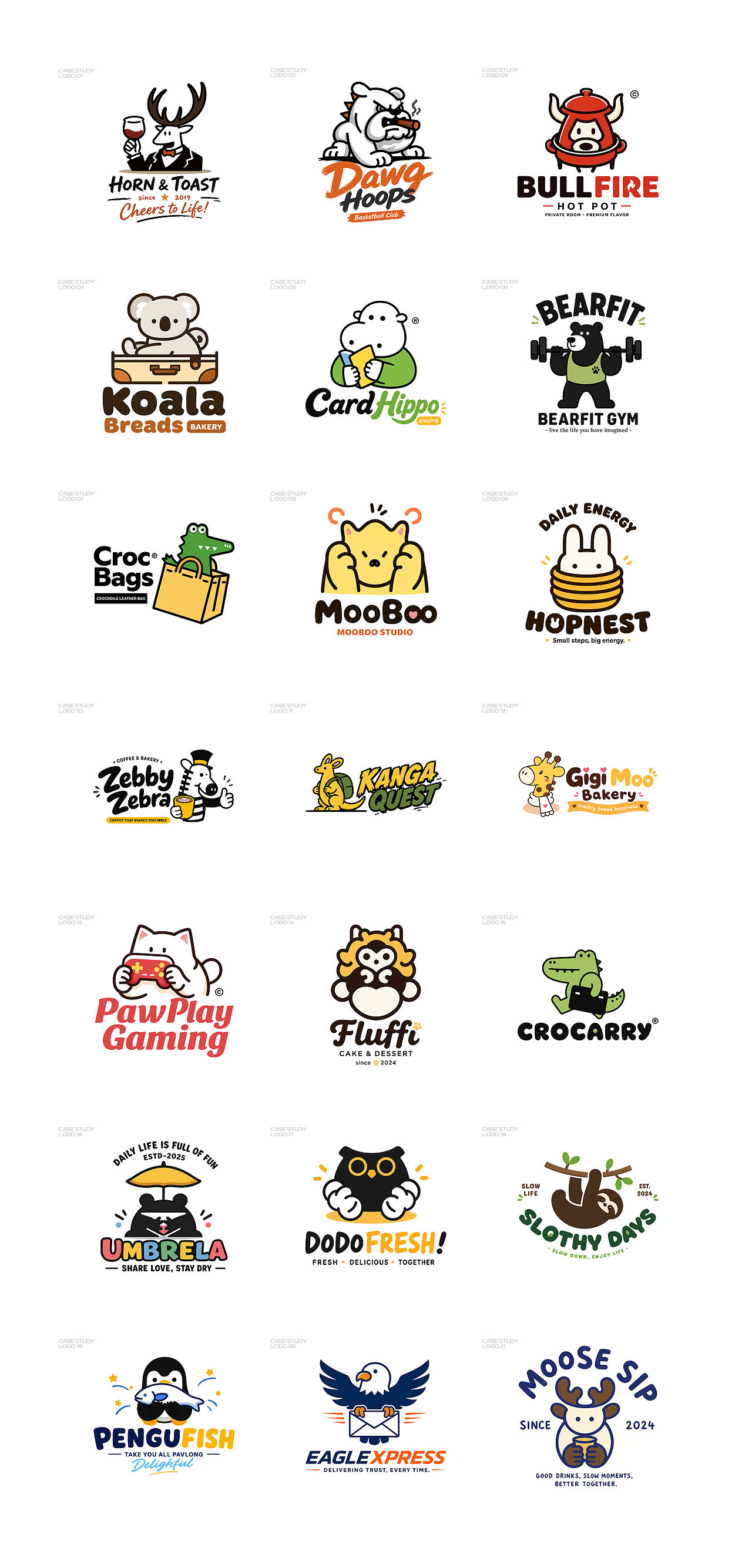 CARTOON LOGOS DESIGN（图ZNDA2NDY1Mzk2） - Logo - 站酷设计师九亿Joy原创素材 - 站酷ZCOOL