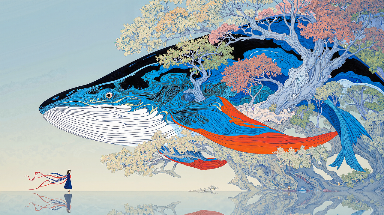 曼陀罗华（图ZNDA2NDY4MTY0） - 艺术插画 - 站酷设计师2015浮岚原创素材 - 站酷ZCOOL