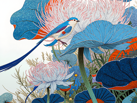 曼陀罗华（个人主页-ZNzM1NTUyNDQ=） - 艺术插画 - 站酷设计师2015浮岚原创素材 - 站酷ZCOOL