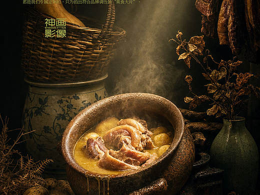 用油画的方式来记录传统美食的魂韵
