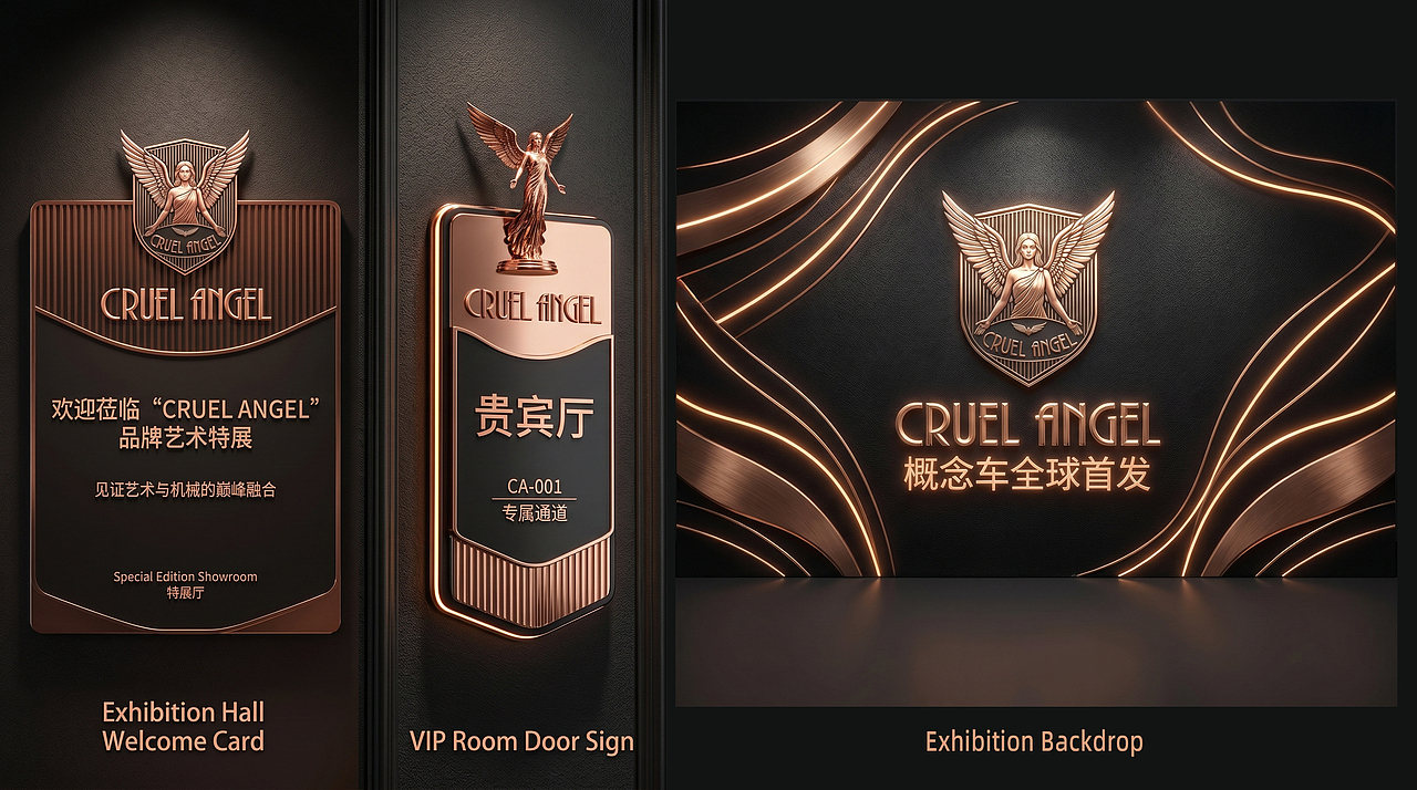 品牌设计案列 CRUEL ANGEL（图ZNDA2NDgxMDM2） - 品牌 - 站酷设计师李大大师原创素材 - 站酷ZCOOL