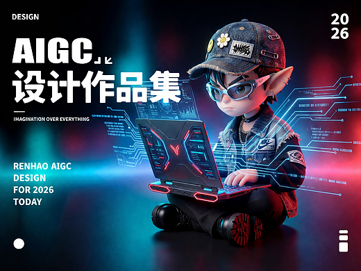 2026-AIGC设计作品集（个人主页-ZNzM1NTcwMDg=） - 其他平面 - 站酷设计师两若原创素材 - 站酷ZCOOL