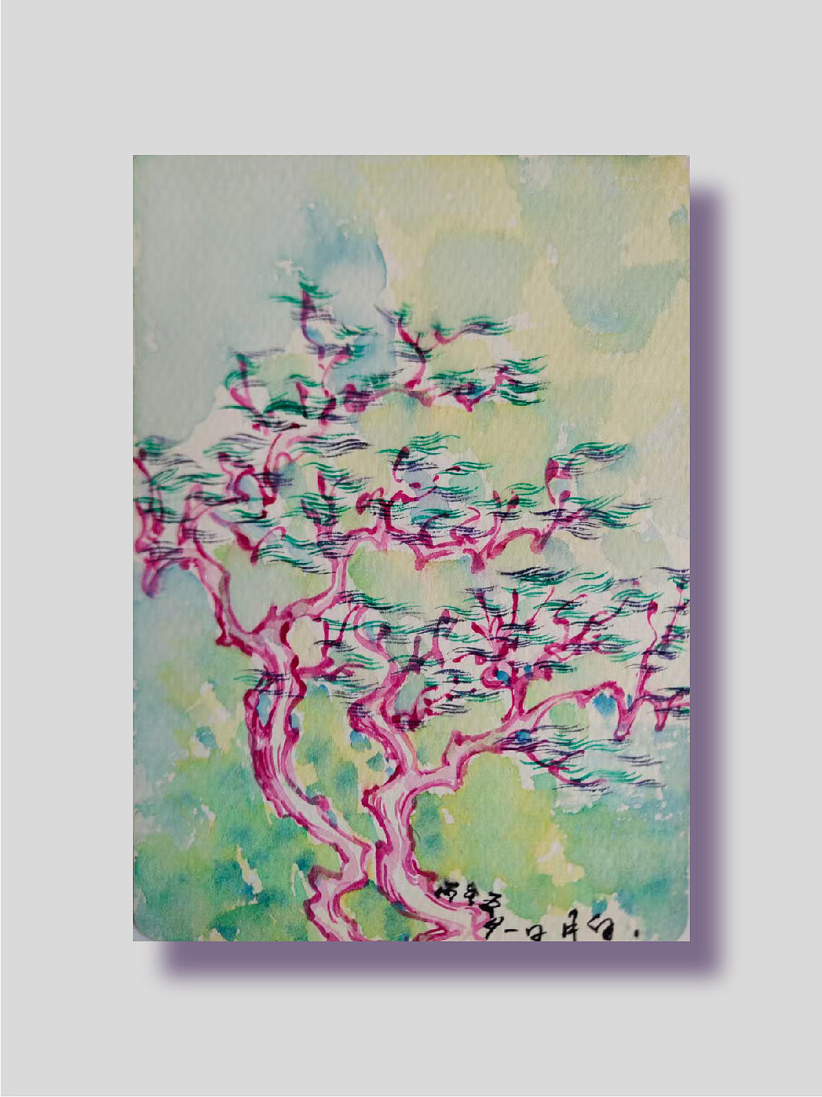 谁解其中味（图ZNDA2NDg0ODY4） - 绘画 - 站酷设计师月白如是原创素材 - 站酷ZCOOL