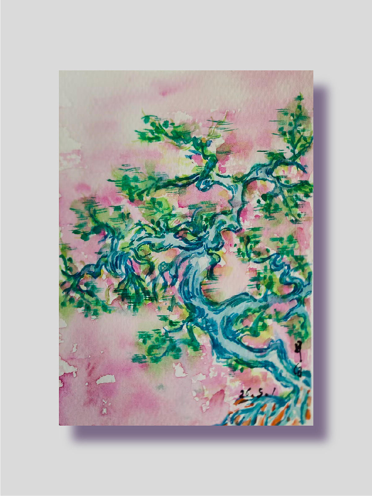谁解其中味（图ZNDA2NDg0ODgw） - 绘画 - 站酷设计师月白如是原创素材 - 站酷ZCOOL