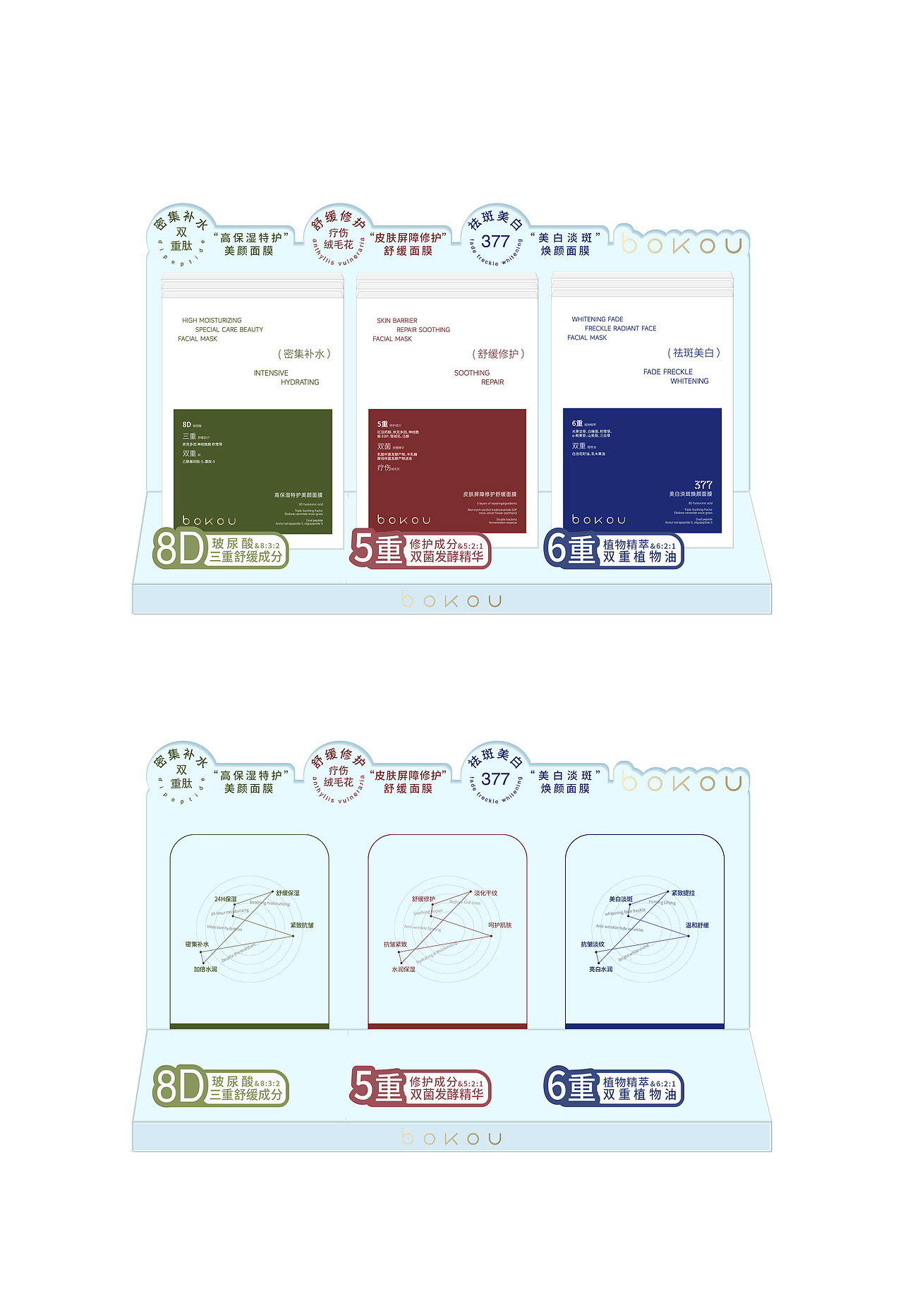 化妆品展架设计23款合集（图ZNDA2NDg4NTE2） - 包装 - 站酷设计师迪迪妹妹原创素材 - 站酷ZCOOL