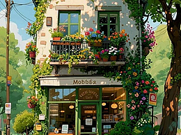 街景速写打卡，关于钢笔画风景。