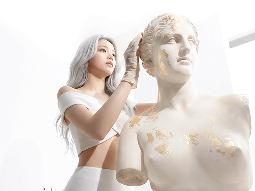 维纳斯的重塑丨白与金的协奏White & Gold in Harmony