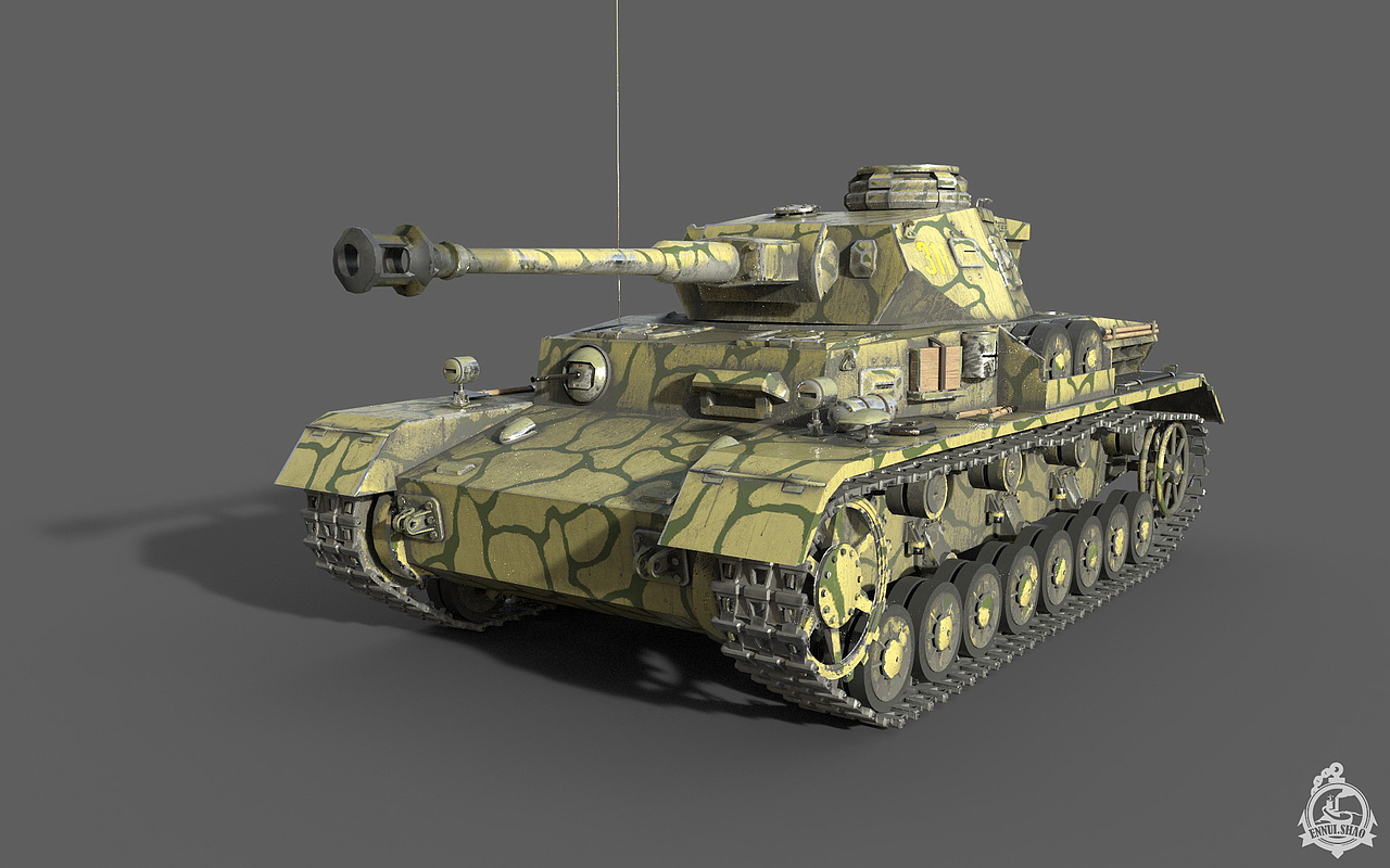 【blender建模】IV号战车G型（图ZNDA2NDkzNzI4） - 机械/交通 - 站酷设计师ennuishao原创素材 - 站酷ZCOOL