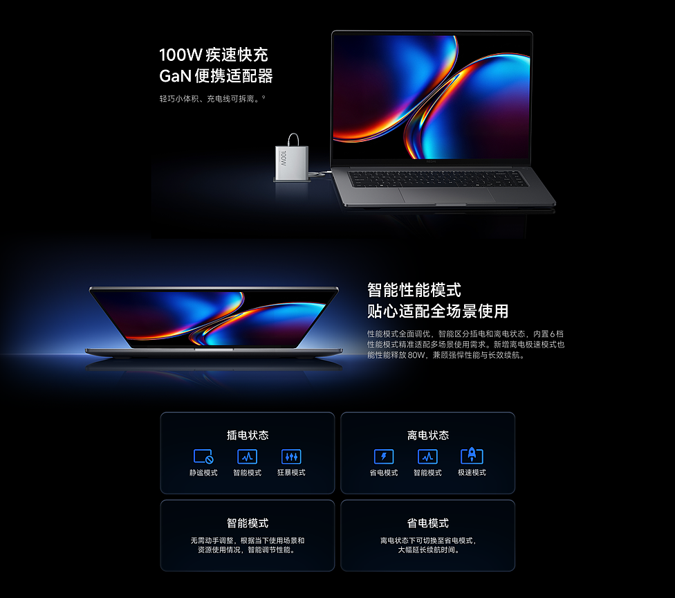 REDMI BOOK PRO 2026 产品详情页（图ZNDA2NDkzOTc2） - 电商 - 站酷设计师竹蜻蜓studio原创素材 - 站酷ZCOOL