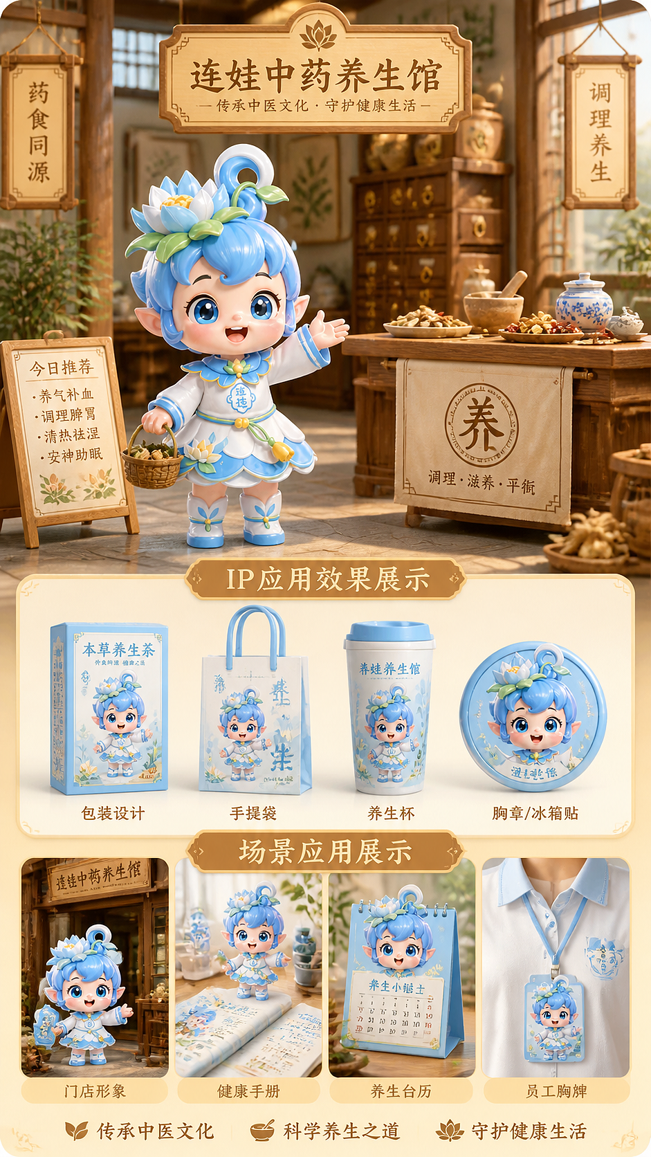 中医药IP天花板✨34年品牌出连花精灵啦|软萌又治愈(图ZNDA2NDkzODIw) - IP形象 - 站酷设计师即梦创艺原创素材 - 站酷ZCOOL