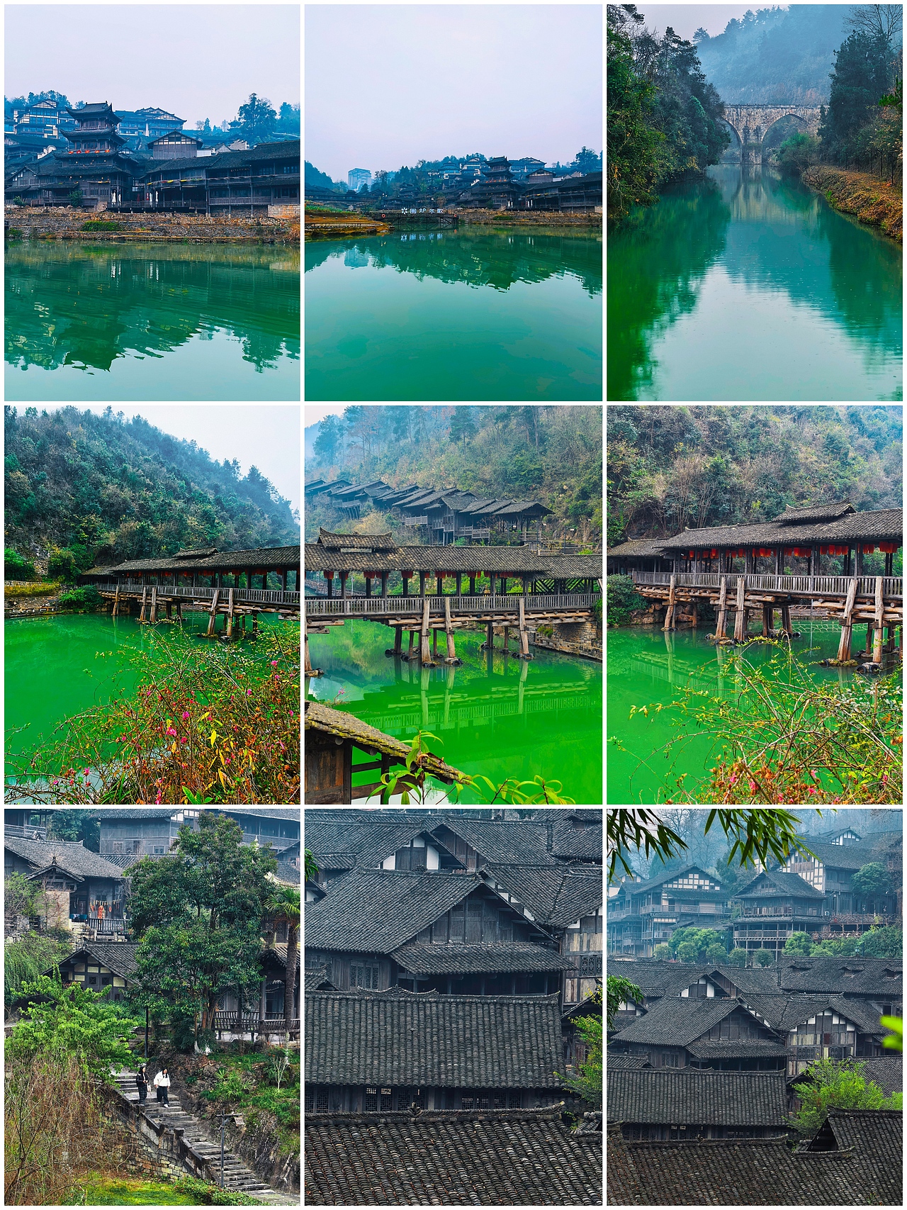 贵州乌江寨是藏在黔北山谷里的水墨画卷（图ZNDA2NTAwMDAw） - 风光摄影 - 站酷设计师图龙摄影原创素材 - 站酷ZCOOL