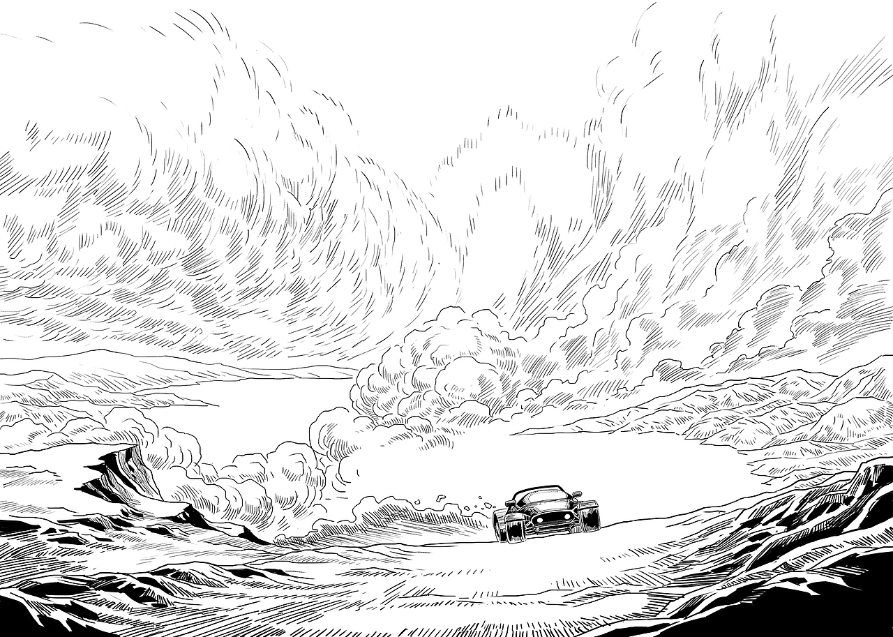 《极速少年》插图（图ZNDA2NTAxMDQ0） - 商业插画 - 站酷设计师小德景韵文化原创素材 - 站酷ZCOOL
